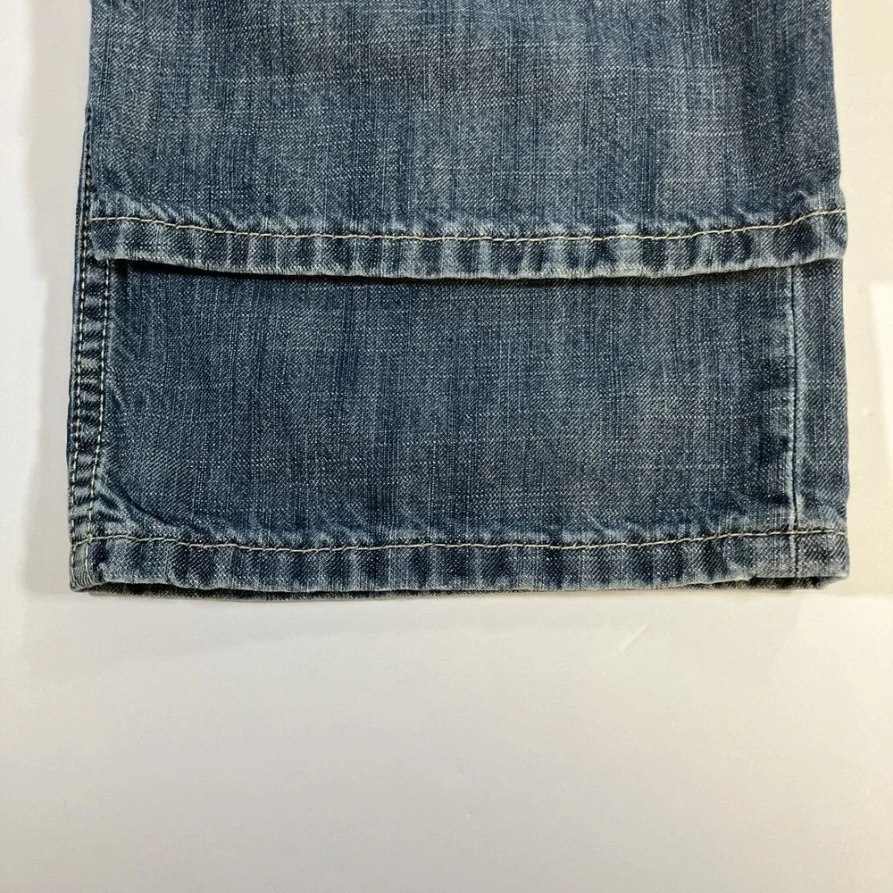 Levi's 569 Jeans Men's 34x30 Blue Loose Straight 100% Cotton Denim